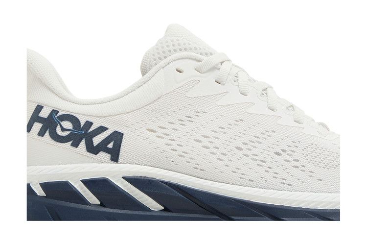 HOKA Wmns Clifton 7 'Blanc De Blanc Black Iris'