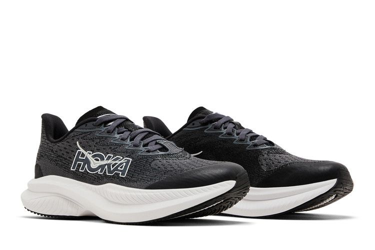 HOKA Mach 6 Kids 'Black White'