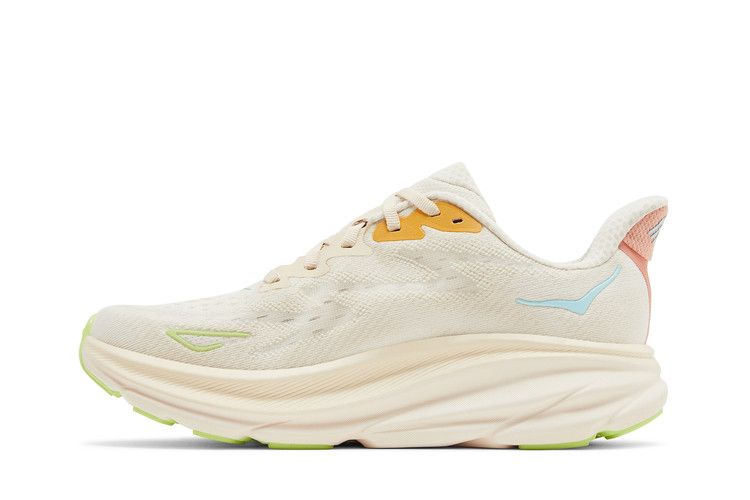 HOKA Wmns Clifton 9 Wide 'Vanilla Astral'