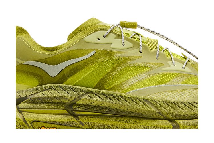 Satisfy x HOKA Mafate Speed 4 Lite 'Sulfur'