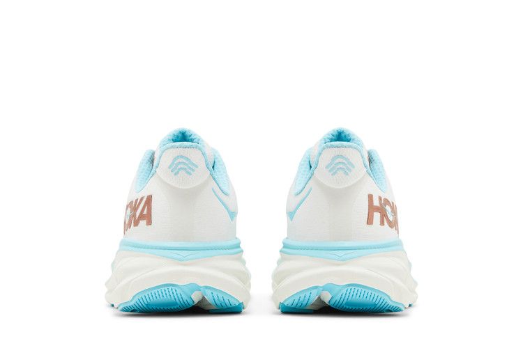 HOKA Wmns Clifton 9 Wide 'Frost Rose Gold'