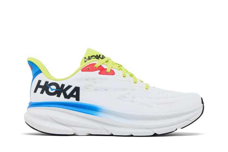 HOKA Clifton 9 'Blanc De Blanc Virtual Blue'