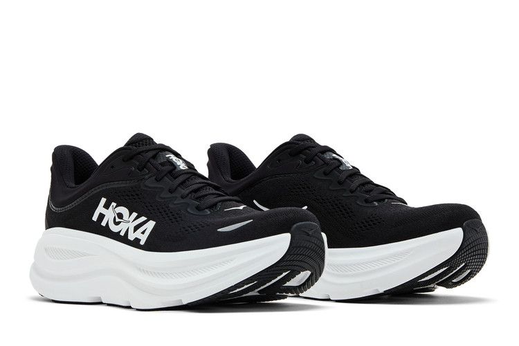 HOKA Bondi 9 'Black White'