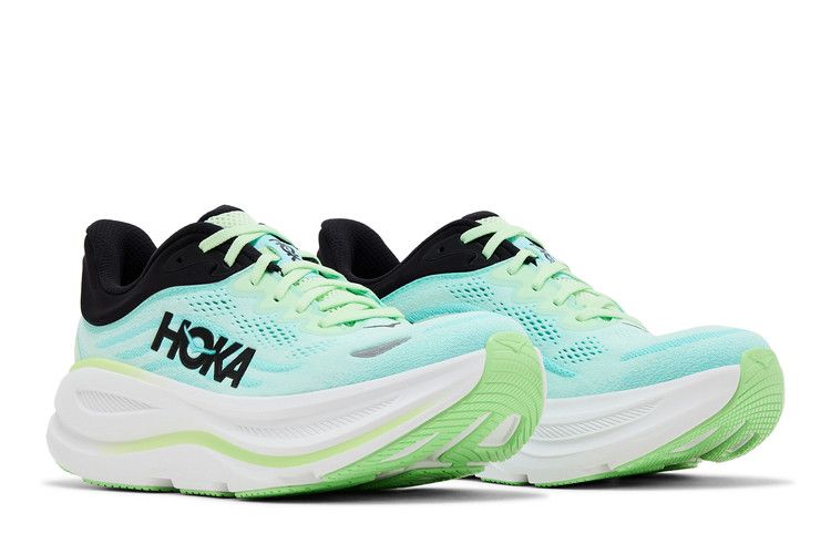 HOKA Bondi 9 'Luna Moth Blue Spark'