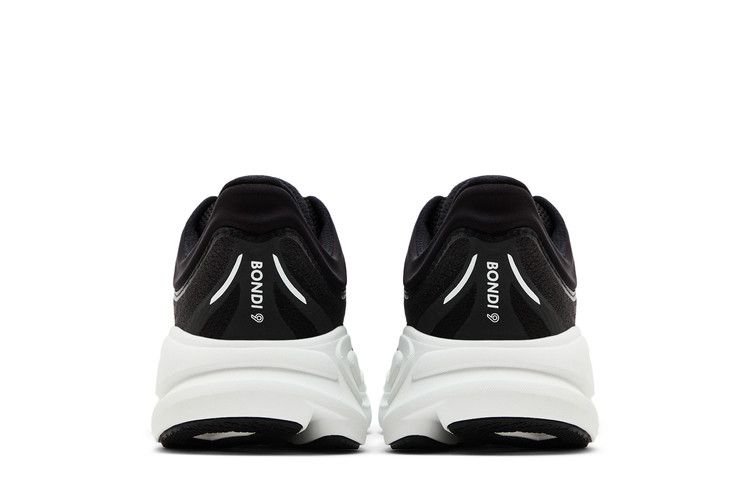 HOKA Bondi 9 2E Wide 'Black White'