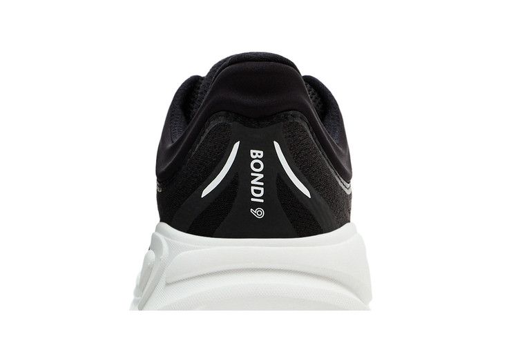 HOKA Bondi 9 2E Wide 'Black White'