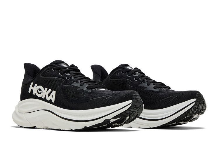 HOKA Clifton 10 'Black White'