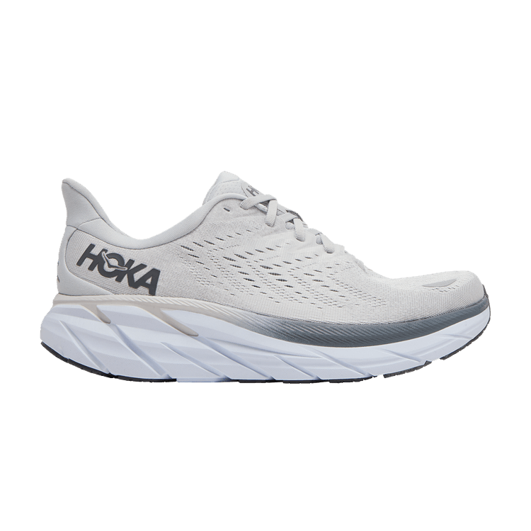 HOKA Clifton 8 2E Wide 'Lunar Rock Nimbus Cloud'