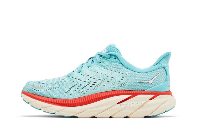 HOKA Wmns Clifton 8 Wide 'Aquarella'