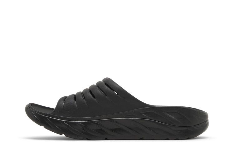 HOKA Ora Recovery Slide 'Black' — Black/Black (1134527 BLK)