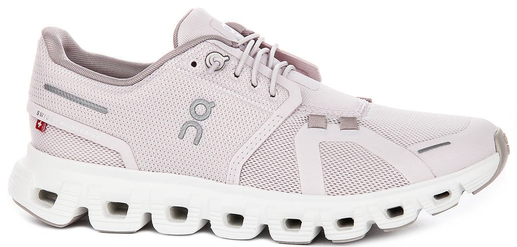 On Running Cloud 6 In Light Pink For Women
