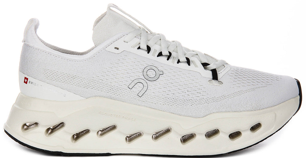 On Running Cloudsurfer Max In White For Men